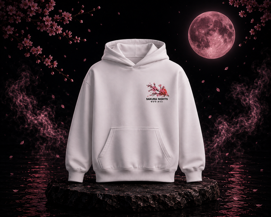 Midnight Sakura hoodie (Mazda RX7)