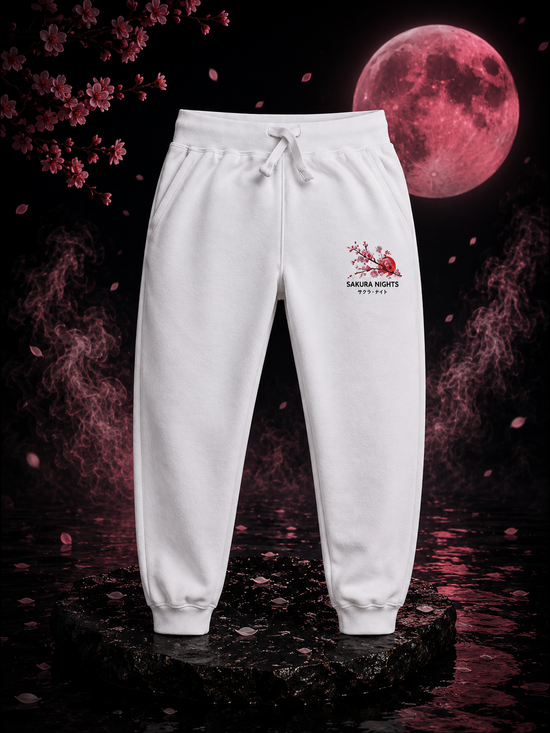 Midnight Sakura pants (White)